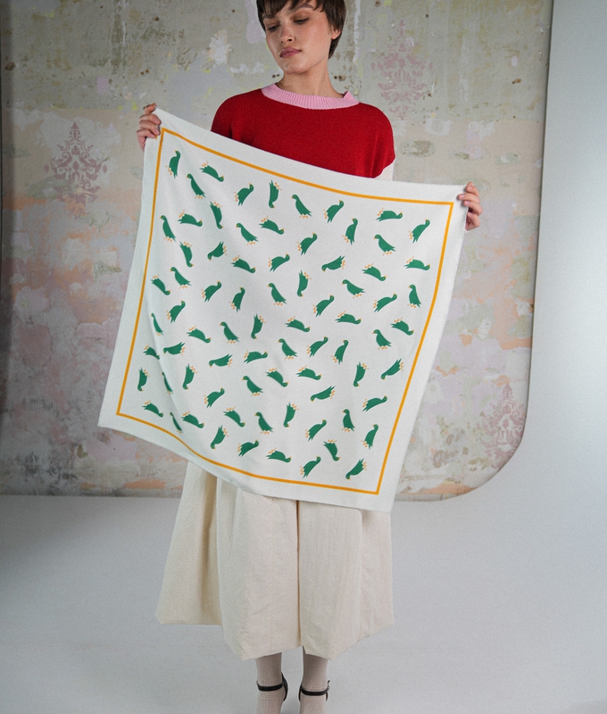 Handkerchief "The Stone Host" byMe