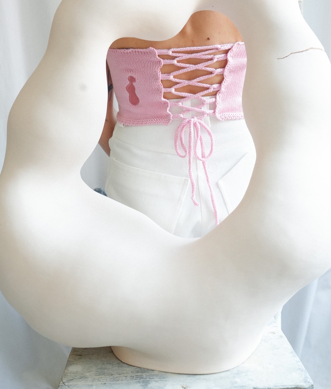 Object 05 Lace-up top byMe