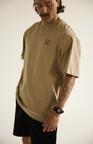 Men's T-shirt "Hoverla" beige byMe
