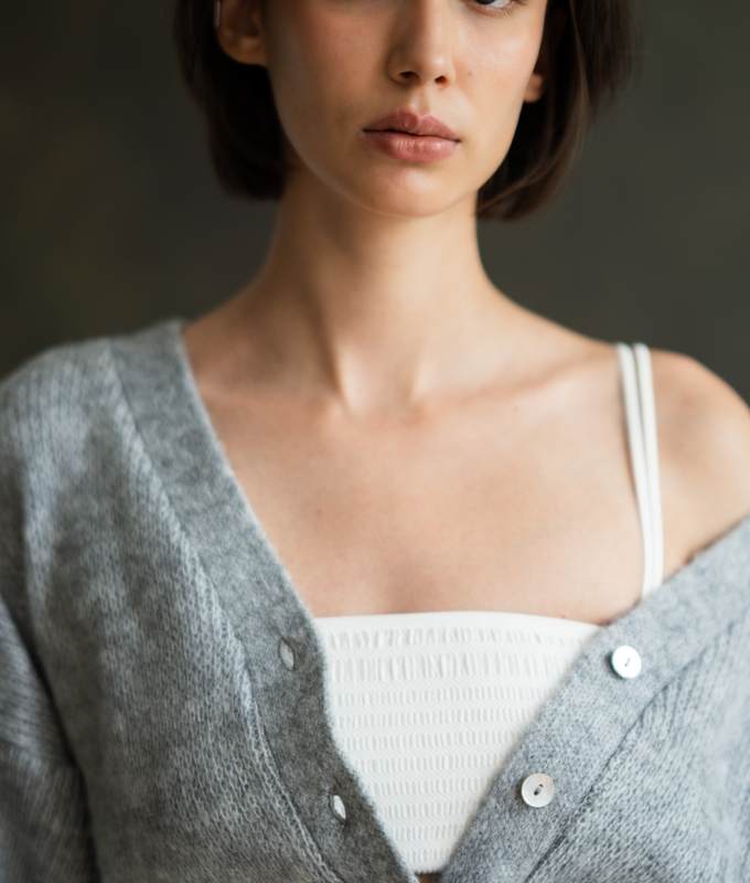 Grey Cardigan byMe