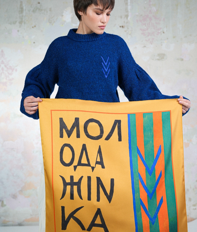 Handkerchief Young woman byMe