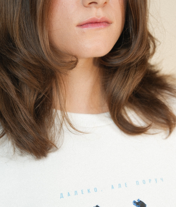 Лонгслів "Далеко, але поруч" унісекс byMe