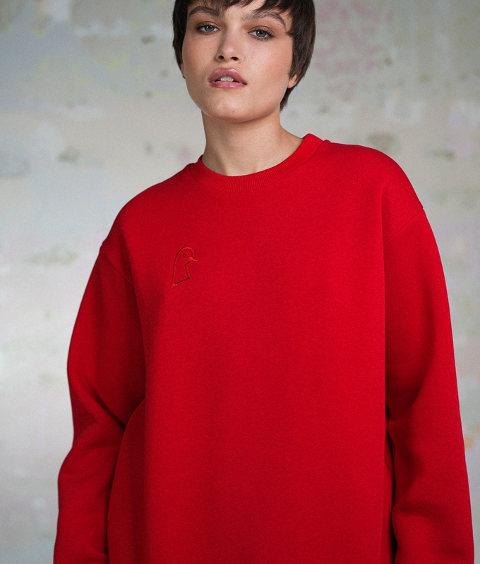 NoGarden Red Sweatshirt byMe