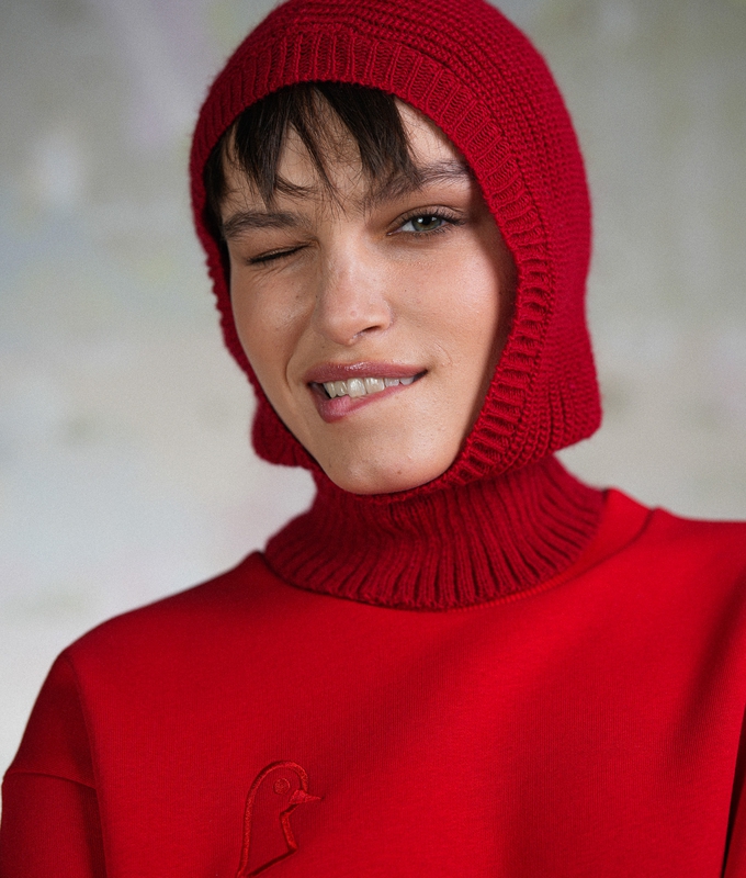 Donna Sol Red Balaclava byMe