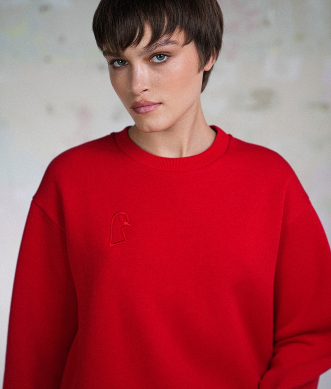 NoGarden Red Sweatshirt byMe