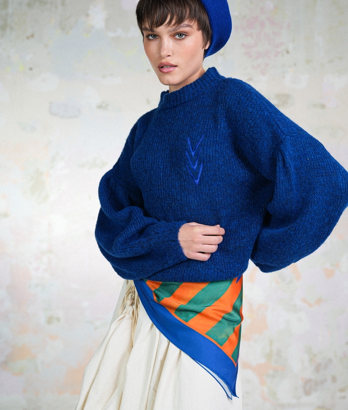 Nuve Blue beret byMe