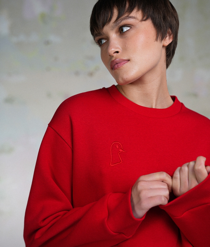 NoGarden Red Sweatshirt byMe