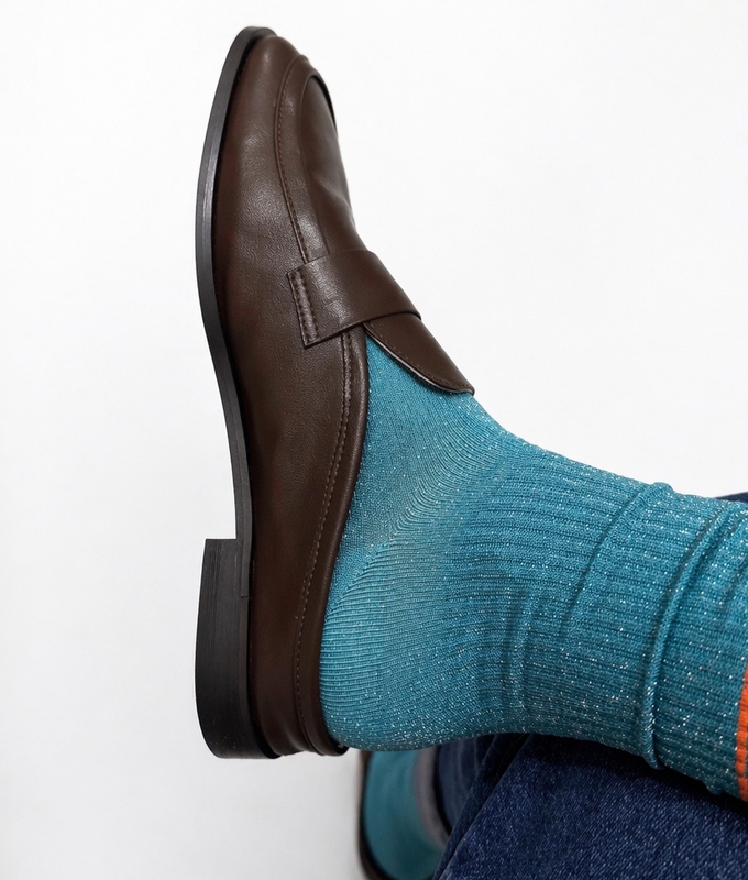 Лофери коричневий штучна шкіра зовні і всередині. 1-26-lf-br 41(р) byMe