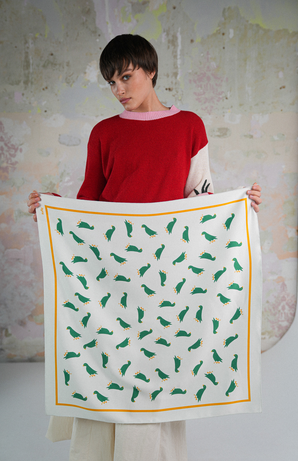 Handkerchief "The Stone Host" byMe