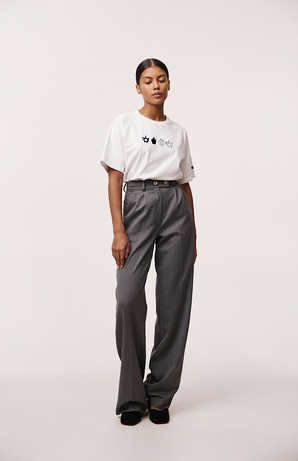 Classic trousers Petite Grey byMe