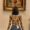 Жіночий лонгслів сіточка з картиною "Катерина"