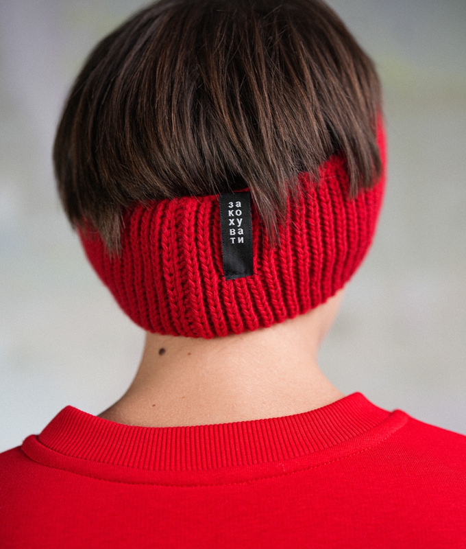 Orrin Red Headband byMe