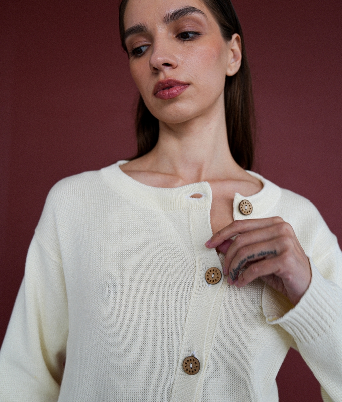 Кардиган Diagonal Milk byMe