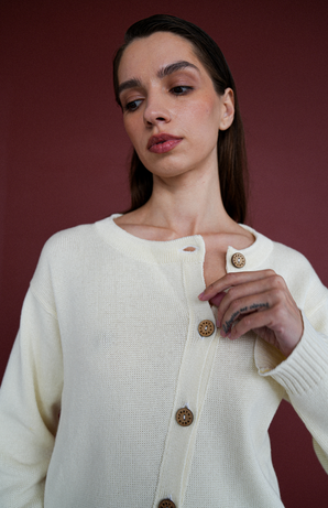 Кардиган Diagonal Milk byMe
