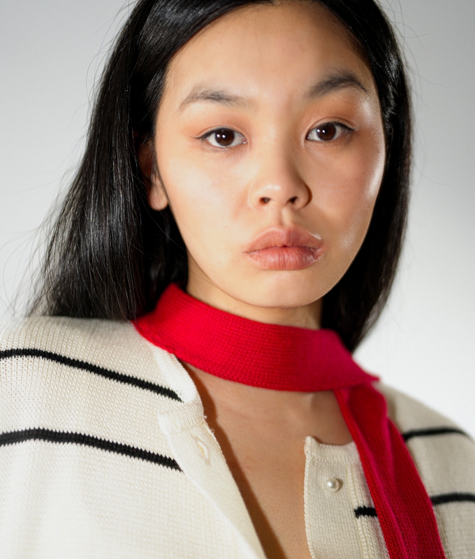 Кардиган Stripes молочний у смужку 50% бавовна, 50% акрил 1-26-pt-spr L-XL(р) byMe