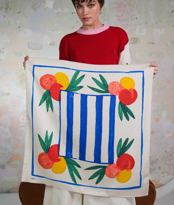 Handkerchief The Devil and the Innkeeper byMe