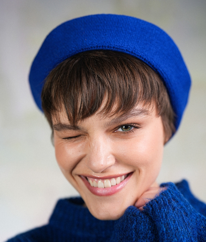 Nuve Blue beret byMe