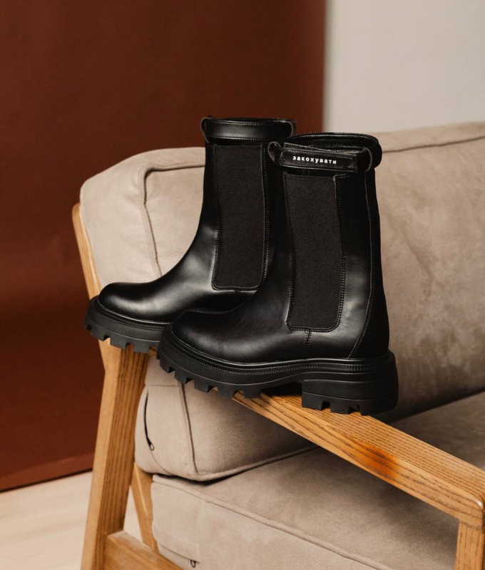 Челсі чорні з байкою byMe