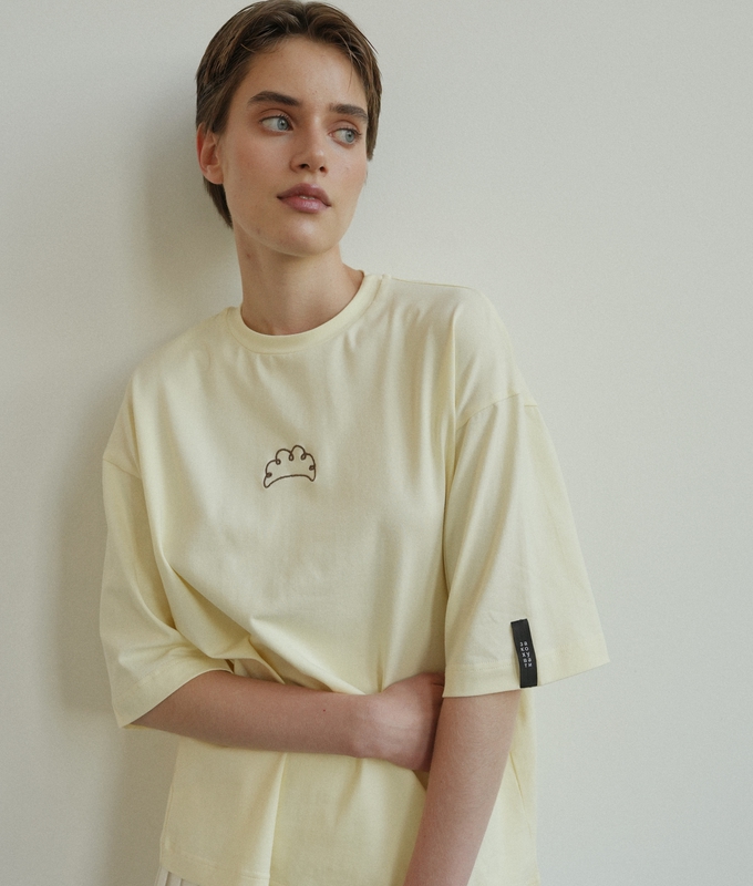 Футболка Butter вершковий 95% бавовна, 5% еластан 1-25-m-ts-wr L-XL(р) byMe