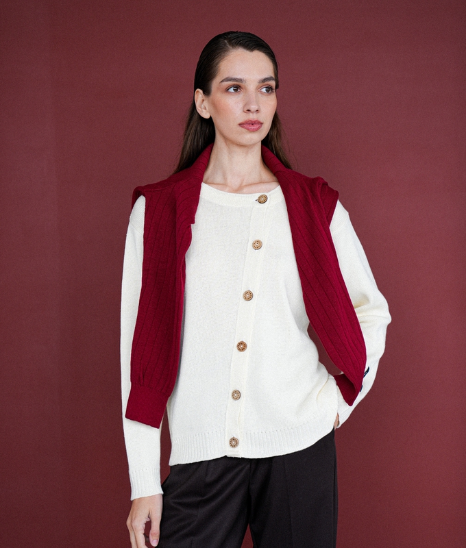 Кардиган Diagonal Milk byMe